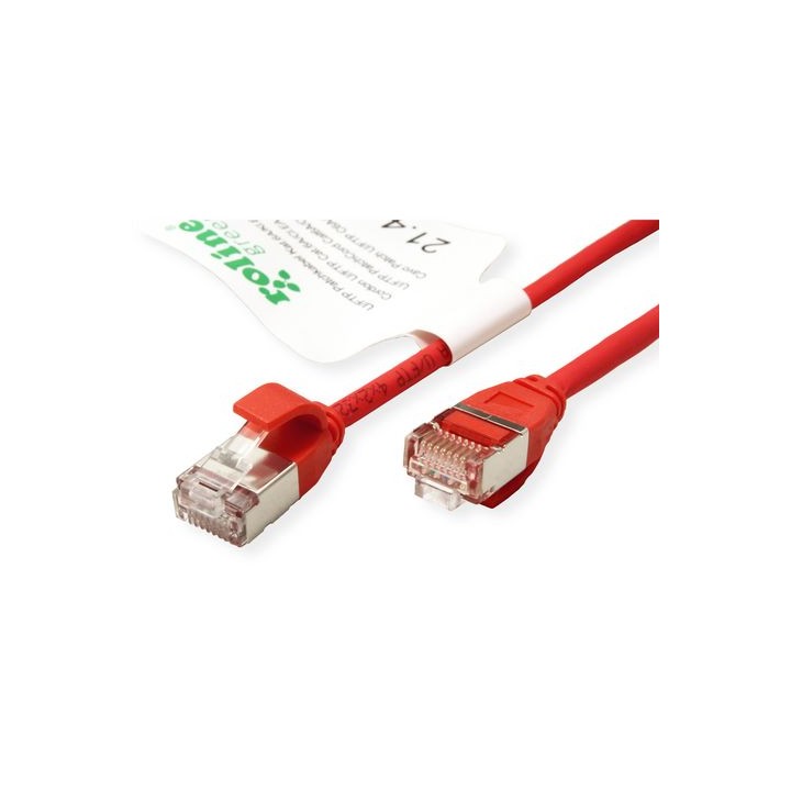 ROLINE GREEN U/FTP DATACENTER Patchcord CAT 6A/CLASS EA, LSOH/TPE, SL.