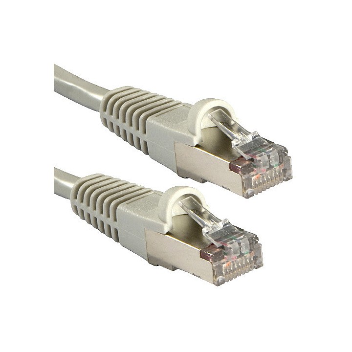 LINDY CAVO CAT.6A S/FTP PIMF LSOH GRIGIO, 1M