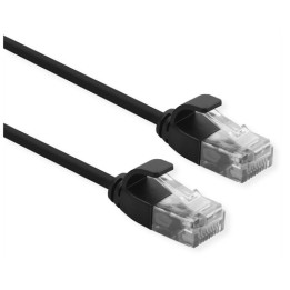 ROLINE CAVO UTP DATA CENTER PATCHCORD CAT.6A CLASS EA LSOH SLIM NERO..