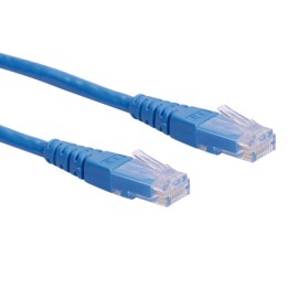 ROLINE CAVO UTP PATCHCORD CAT.6, CLASS E, BLU, 3M