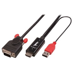 LINDY CAVO HDMI A VGA 1M