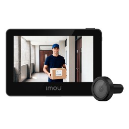 IMOU Spioncino Elettronico a batteria 3K + schermo LCD