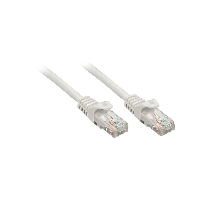 LINDY CAVO PATCH CAT.5E U UTP 2MT GRIGIO CON CONNETTORE RJ45