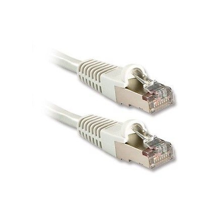 LINDY CAVO DI RETE CAT.6A S/FTP LSZH BIANCO, 0.5M