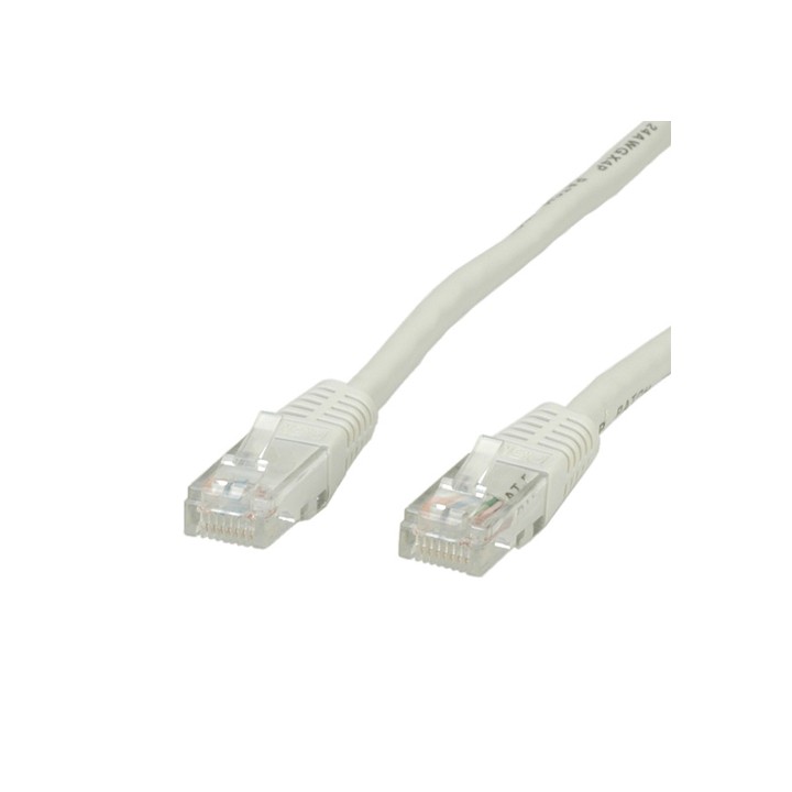 VALUE CAVO DI RETE UTP PATCHCORD CAT.5E/CLASS D, GRIGIO, 3M