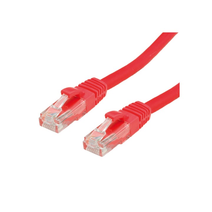 VALUE CAVO DI RETE CAT 6, E, 3M, ROSSO