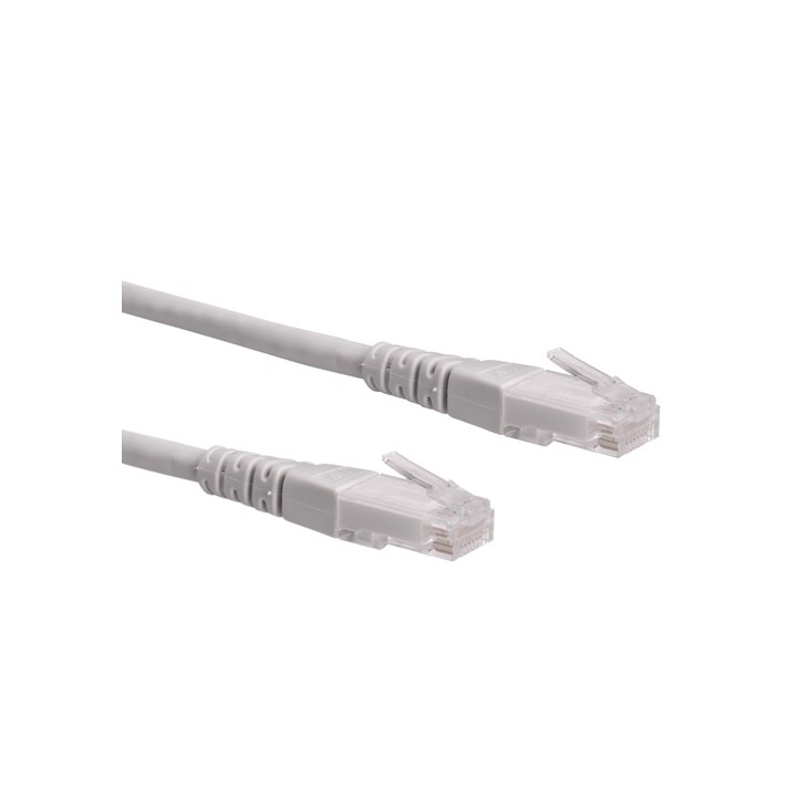 ROLINE CAVO UTP PATCHCORD CAT.6, CLASS E, GRIGIO, 5M