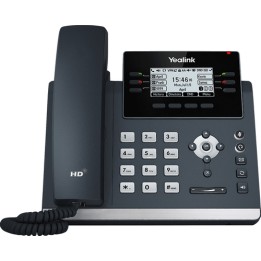 YEALINK TELEFONO VOIP 2XLAN GIGABIT POE, DISPLAY MONOCROMATICO, 1XRJ9.