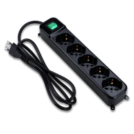 TECNOWARE MULTIPRESA FILTRATA, INTERRUTTORE LUMINOSO, CHILD PROTECTIO.