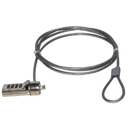 LINK CAVO DI SICUREZZA PER NOTEBOOK CON COMBINAZIONE MT. 1,50