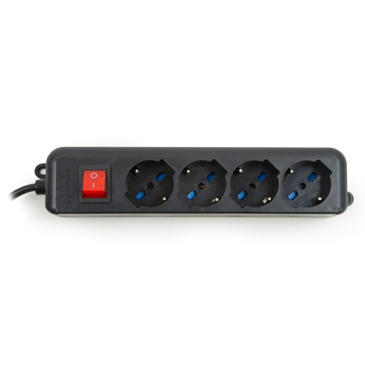 LINK MULTIPRESA 4 PRESE UNIVERSALI ITA/SCHUKO 10/16 A - SPINA 16 A CO.