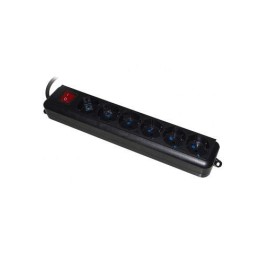 LINK MULTIPRESA 6 PRESE UNIVERSALI ITA/SCHUKO 10/16 A - SPINA 16 A CO.