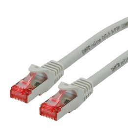 ROLINE CAVO S/FTP, PIMF, PATCHCORD CAT.6, COMPONENT LEVEL, LSOH, GREY.