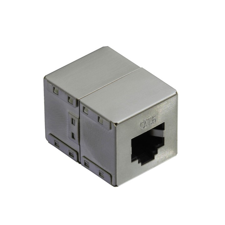 VALUE ACCOPPIATORE MODULARE CAT6E STP RJ45 ARGENTO