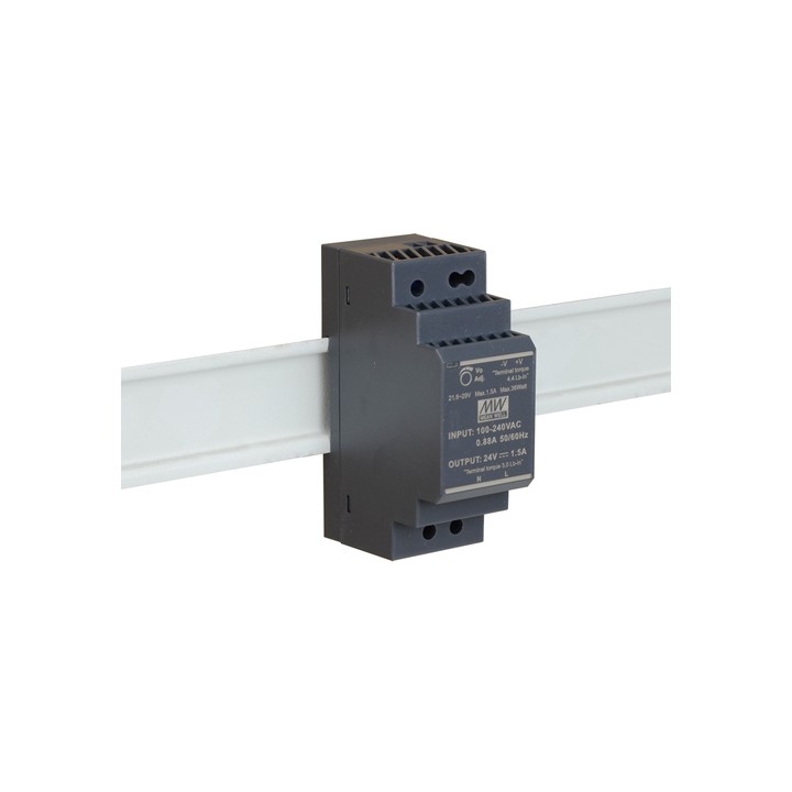 D-LINK ALIMENTATORE 30W ULTRA SLIM DESIGN WITH 35MM (2SU) WIDTH POWER.