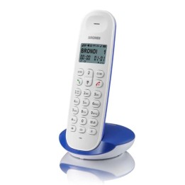 BRONDI TELEFONO CORDLESS LOTUS BIANCO BLU