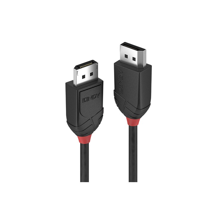 LINDY CAVO DISPLAYPORT 1.2 BLACK LINE 1.5M