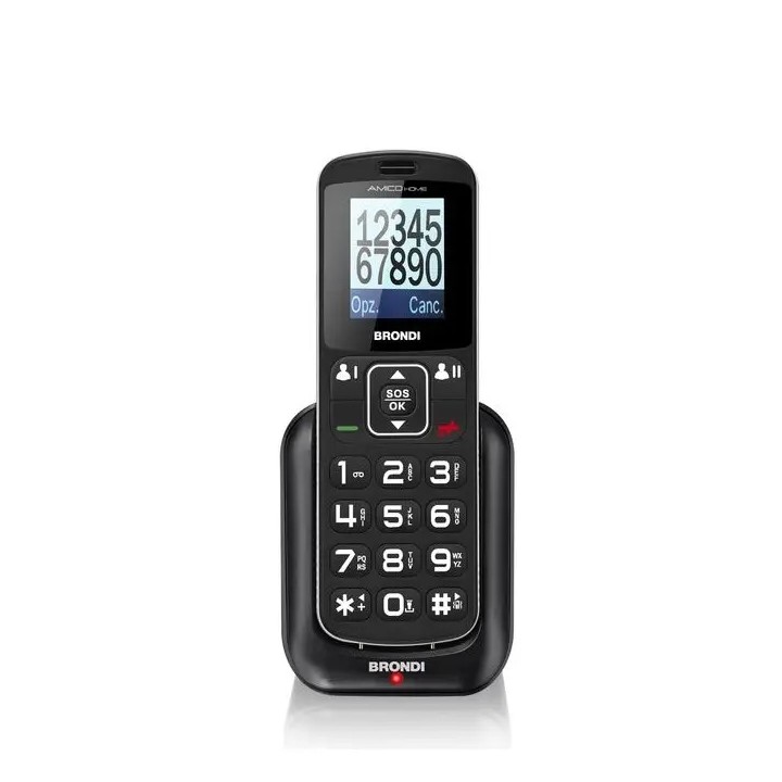 BRONDI CELLULARE AMICO HOME NERO
