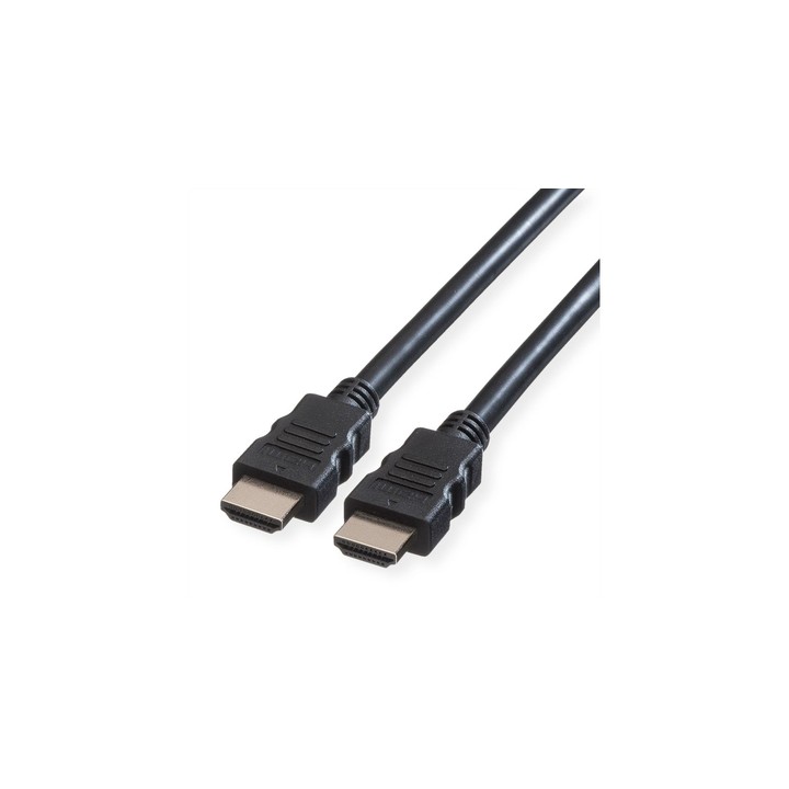 ROLINE GREEN CAVO HDMI HIGH SPEED CABLE, M/M, BLACK, 1M