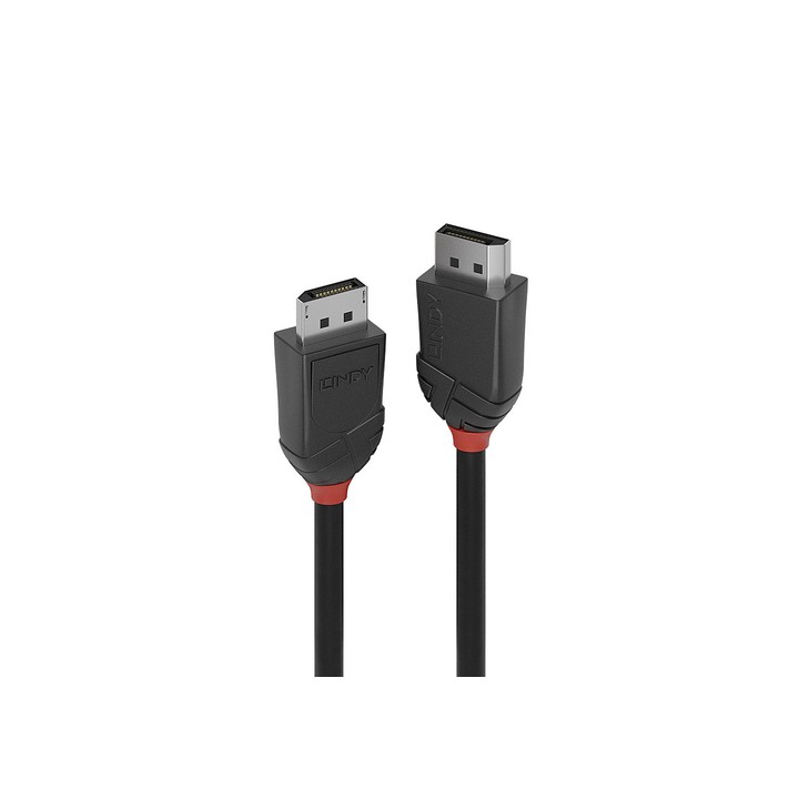 LINDY Cavo DisplayPort 1.2 Black Line, 1m