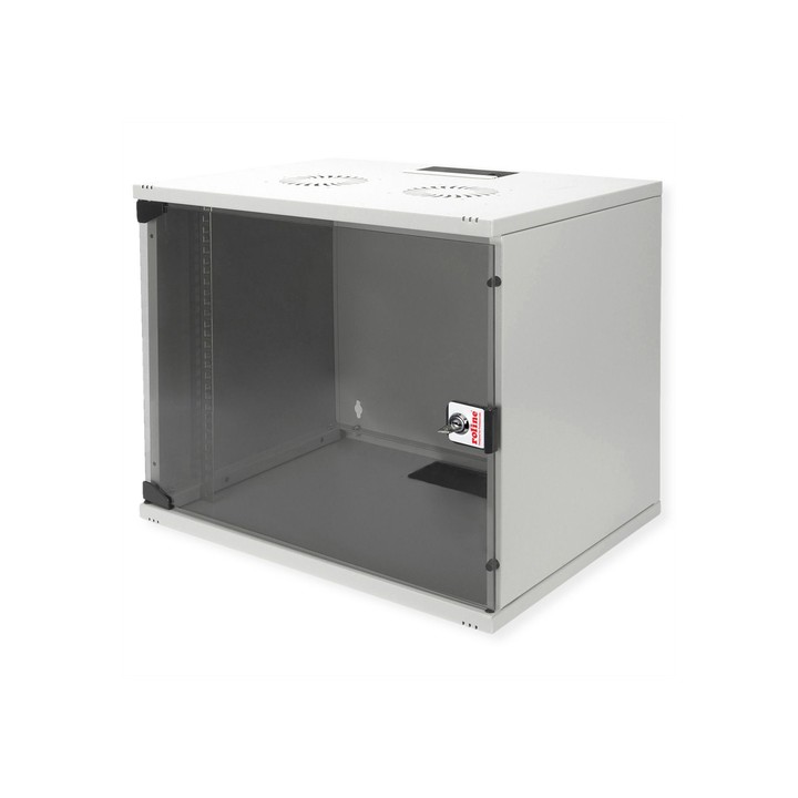 ROLINE 19" CABINET DA MURO BASIC 7U, 540x400 (WxD), KIT DI ASSEMBLAGG.