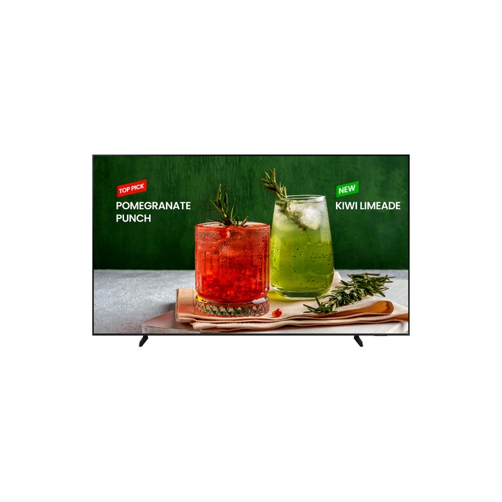 SAMSUNG DIGITAL SIGNAGE BUSINESS TV 98 16:9 4K UHD 400 CDM, BED-H, TI.