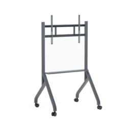 WACEBO CARRELLO MOBILE PER DISPLAY FINO A 86", MAX 100KG, REG ALTEZZA.