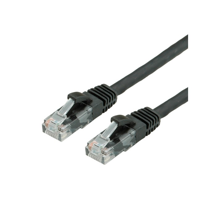 VALUE UTP PATCH CORD CAT 6A CLASS NERO 20M