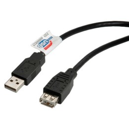 ROLINE USB2.0 CAVO A - A, M/F, 0.8m