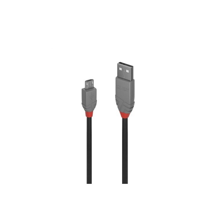 LINDY CAVO USB 2.0 TIPO A A MICRO B ANTHRA LINE, 1M