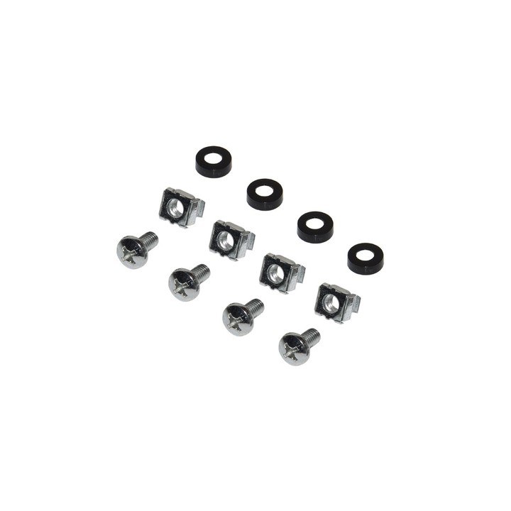 KIT 50 VITI, DADI E RONDELLE PER INSTALLAZIONI SU ARMADI RACK 19" COL.