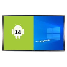YASHI DISPLAY TOUCH INTERATTIVO 75 16:9 550 CDM 4K UHD 40 TOCCHI, 8GB.