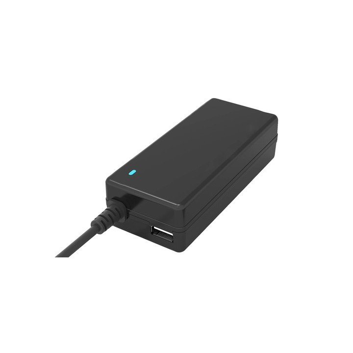 ITEK ALIMENTATORE UNIVERSALE NOTEBOOK 65W 12 CONNETTORI + USB USB 5V1.