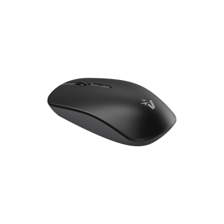 VULTECH MOUSE WIRELESS, 1600DPI NERO CLICK SILENZIOSO