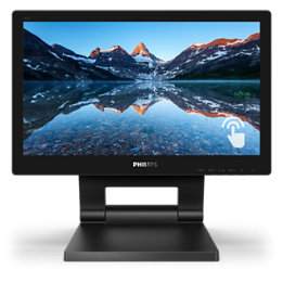 PHILIPS MONITOR TOUCH 15,6 1366x768, IP54, 1O PUNTI TOCCO, VGA/DVI/DP.