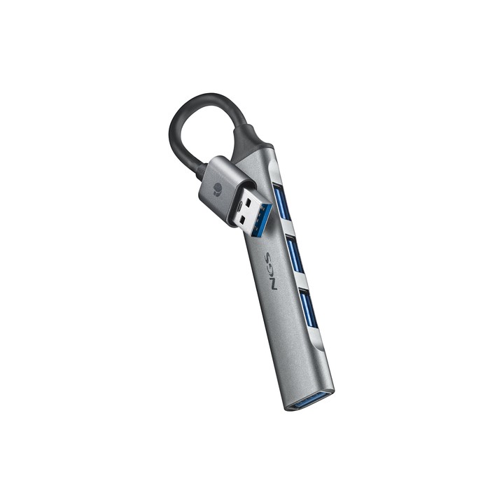 NGS MINI HUB 4 PORTE USB, 1 x USB 3.2 GEN1 E 3 x USB 2.0, PC E MAC