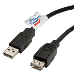 ROLINE USB2.0 CAVO , A - A, M/F, 3M
