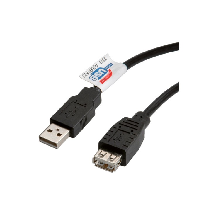 ROLINE USB2.0 CAVO , A - A, M/F, 3M