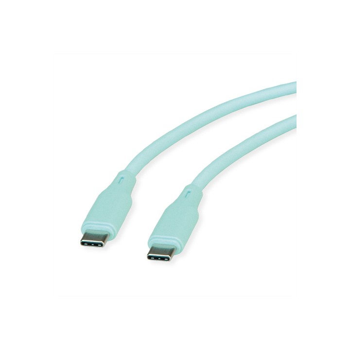ROLINE CAVO USB COLORATO, 1M, VERDE