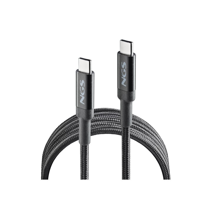 NGS CAVO DI RICARICA RAPIDA DA USB C A USB C, LUNGHEZZA 2 M