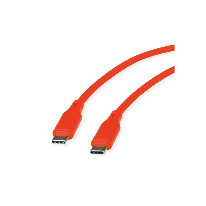 ROLINE CAVO USB COLORATO, 1M, ARANCIONE