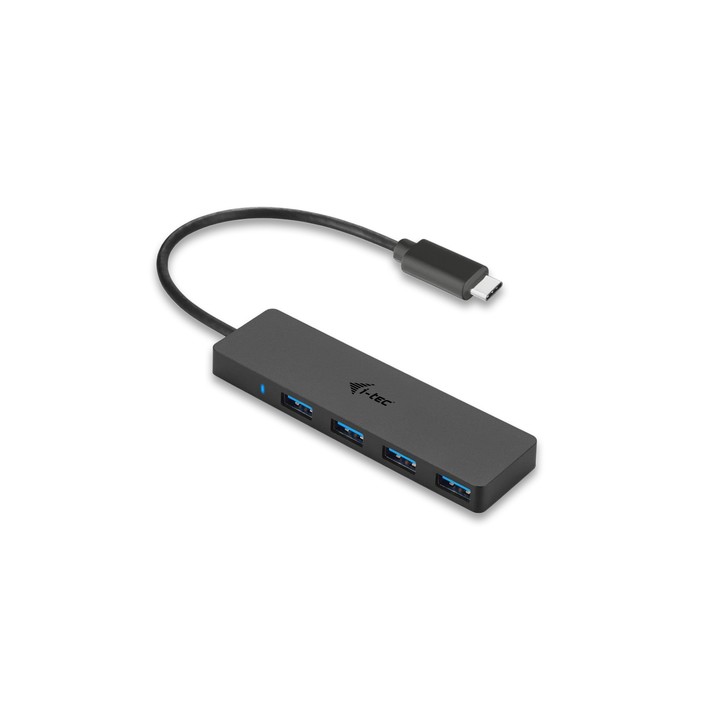 I-TEC HUB 4 PORTE USB-C 3.1 COLORE NERO