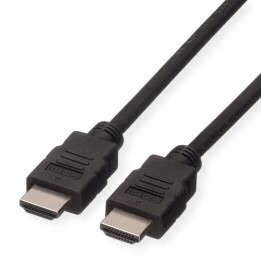 ROLINE GREEN CAVO HDMI HIGH SPEED CABLE E ETHERNET, M M, BLACK, 2M