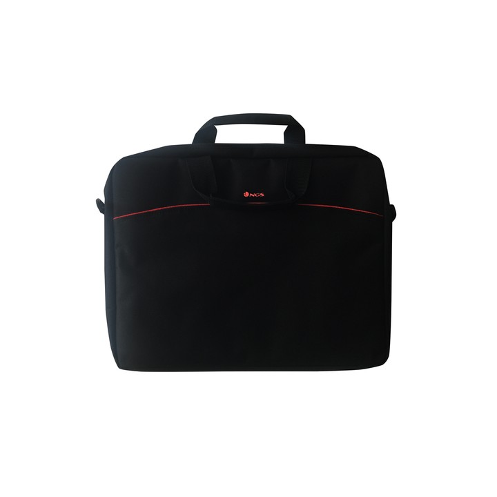 NGS BORSA PER NOTEBOOK UNIVERSALE FINO A 15,6" COLORE ROSSA E NERA -..