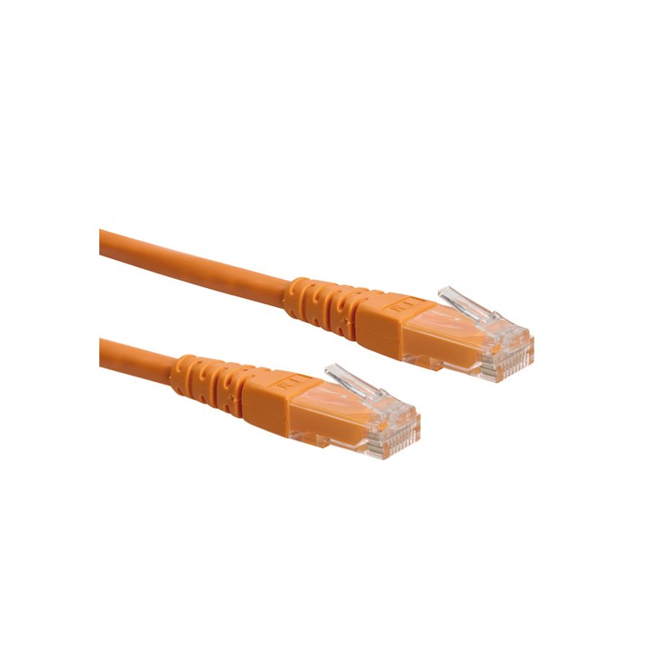 ROLINE CAVO UTP PATCHCORD CAT.6, CLASS E, ARANCIO, 3M