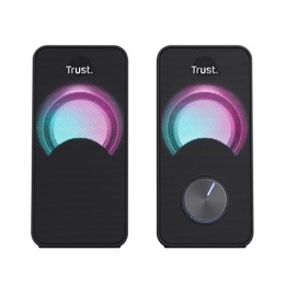 TRUST SET ALTOPARLANTI SPEAKERS 2.0 12W PICCO (6W RMS) ILLUMINATI LED.