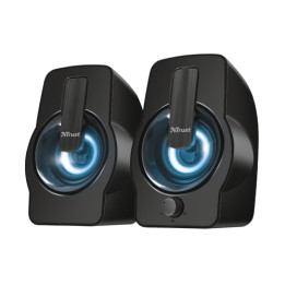 TRUST SET ALTOPARLANTI SPEAKERS 2.0 12W PICCO (6W RMS) ILLUMINATI LED.