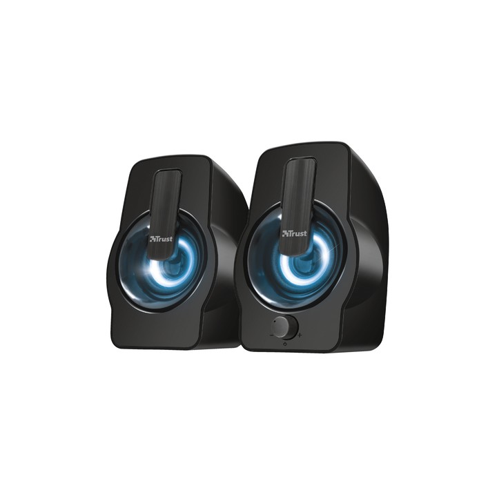 TRUST SET ALTOPARLANTI SPEAKERS 2.0 12W PICCO (6W RMS) ILLUMINATI LED.