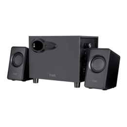 TRUST SET ALTOPARLANTI SPEAKERS 2.1 18W PICCO (9W RMS) CON SUB WOOFER.