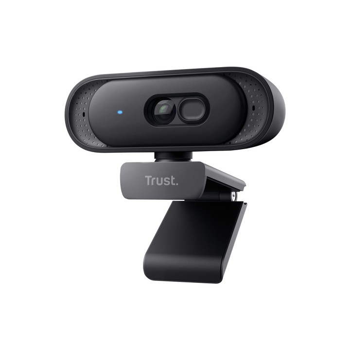 TRUST WEBCAM 2K QHD 2560X1440p - FILTRO PRIVACY - TOMAR - NERO